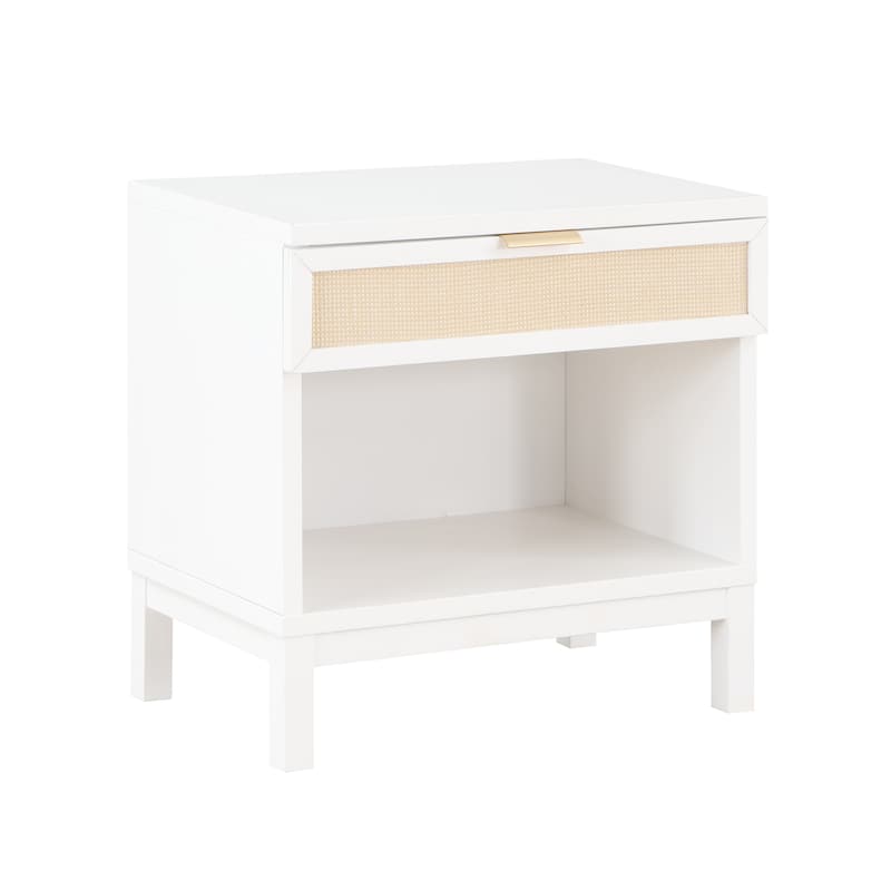 Brighten Cane 1-drawer Nightstand by Greyson Living