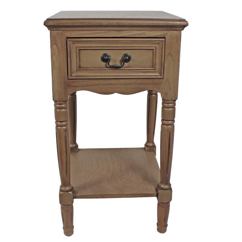 Casa Cortes Antiqued Solid Wood Night Stand
