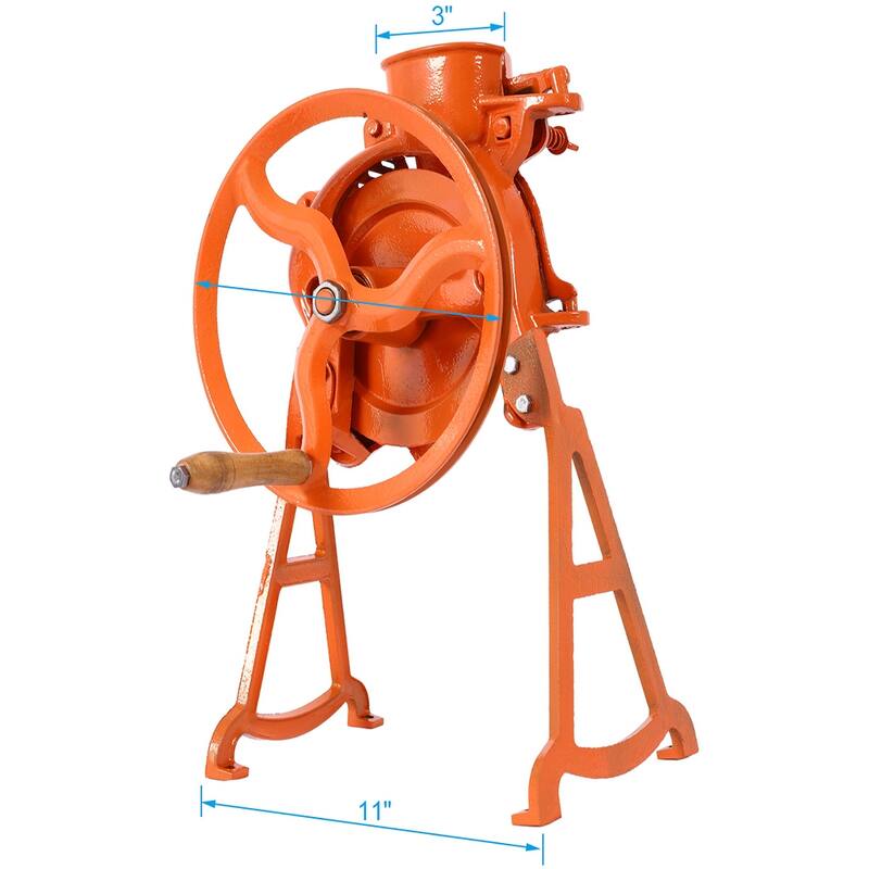 Corn Sheller Machine Hand Crank, Corn Thresher & Peeling Peeler Corn Cob Stripper Tool Shelling for Farms and Families