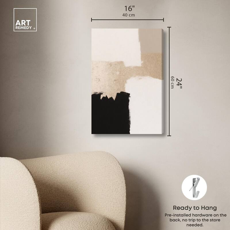 Earth and Ink I Canvas by Art Remedy, Gallery Wrapped