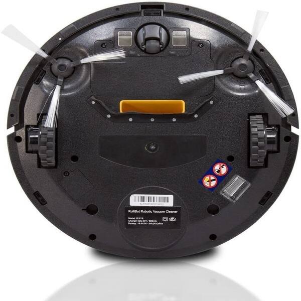 Creative K Rollibot BL618- Quiet Robotic Vacuum Cleaner. Vacuumundefineds,  Sweeps, Mops for Hardwood, Tile, and Linoleum. - 7undefined6" x  9undefined6" - Overstock - 31293225