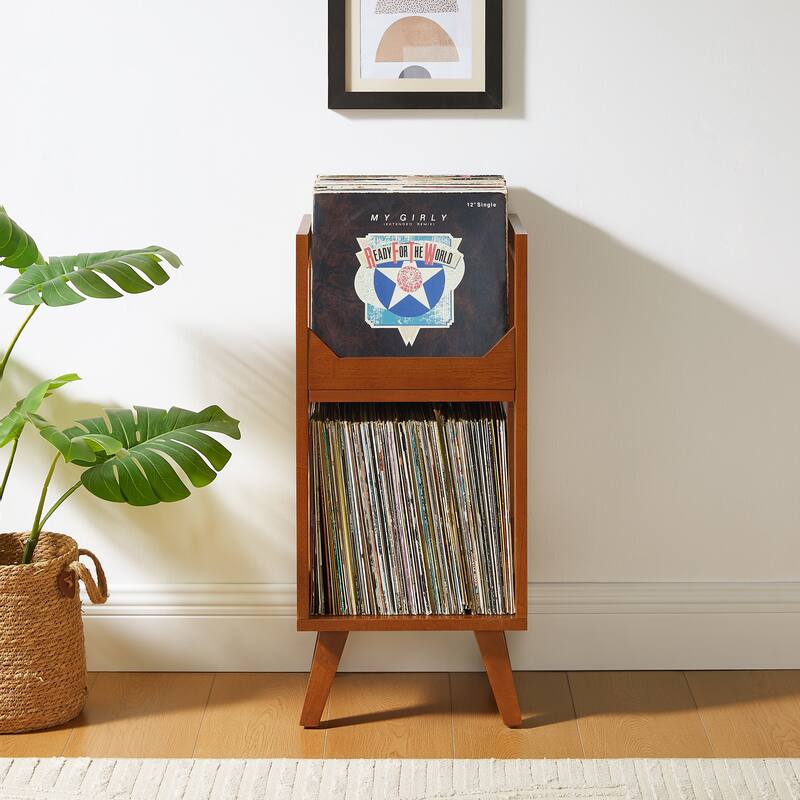 Crosley Asheville Small Record Storage Stand