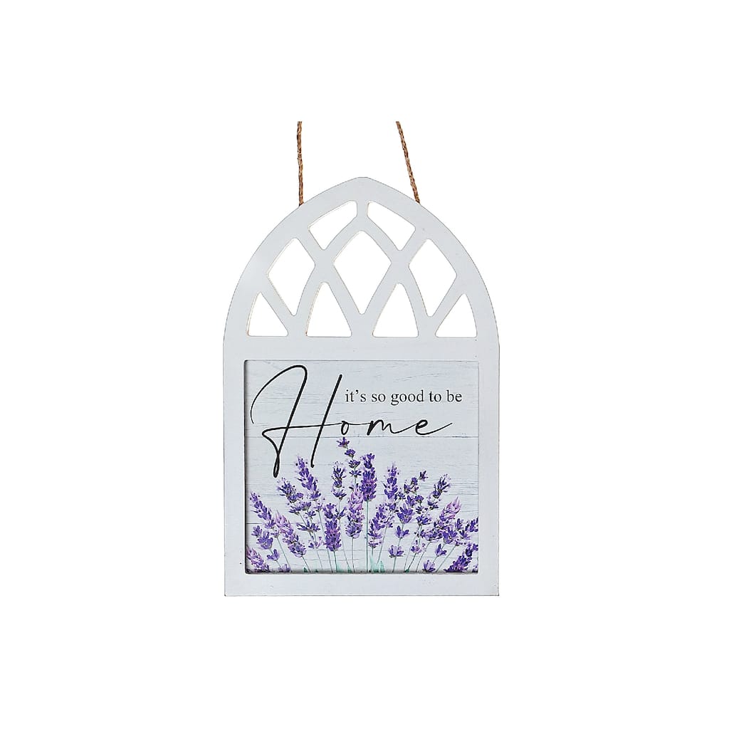 IH Casa Decor Wooden Window Pane Sign It'S So Good To Be Home