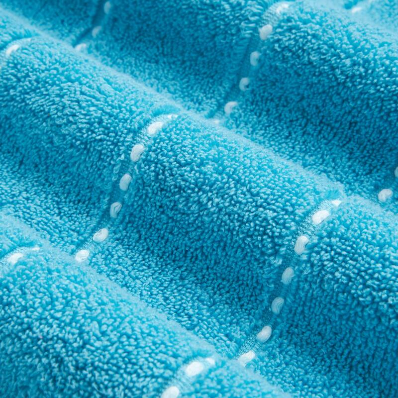 Juicy Couture 6-Piece Towel Set 2 Bath Towels 2 Hand Towels 2 Washcloths - 28"x54"/16"x26"/12"x12"