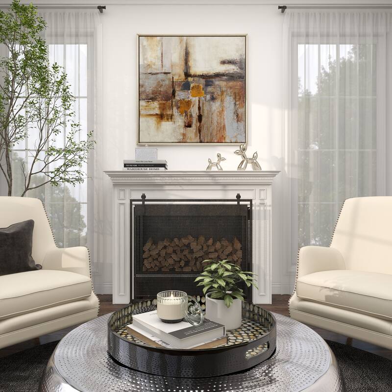 Gold Porcelain Ceramic Balloon Dog Sculpture (Set of 2) - Gold, Silver, White, Black, Multi Colored