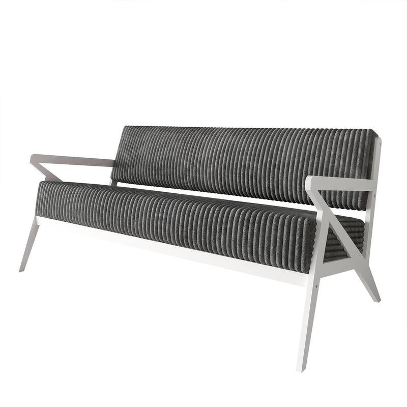 CraftPorch Chic Modern Velvet 3-Piece Upholstered Living Room Set