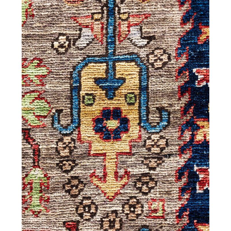 Serapi One-of-a-Kind Hand-Knotted Area Rug - Brown - 10' 0" x 13' 9"