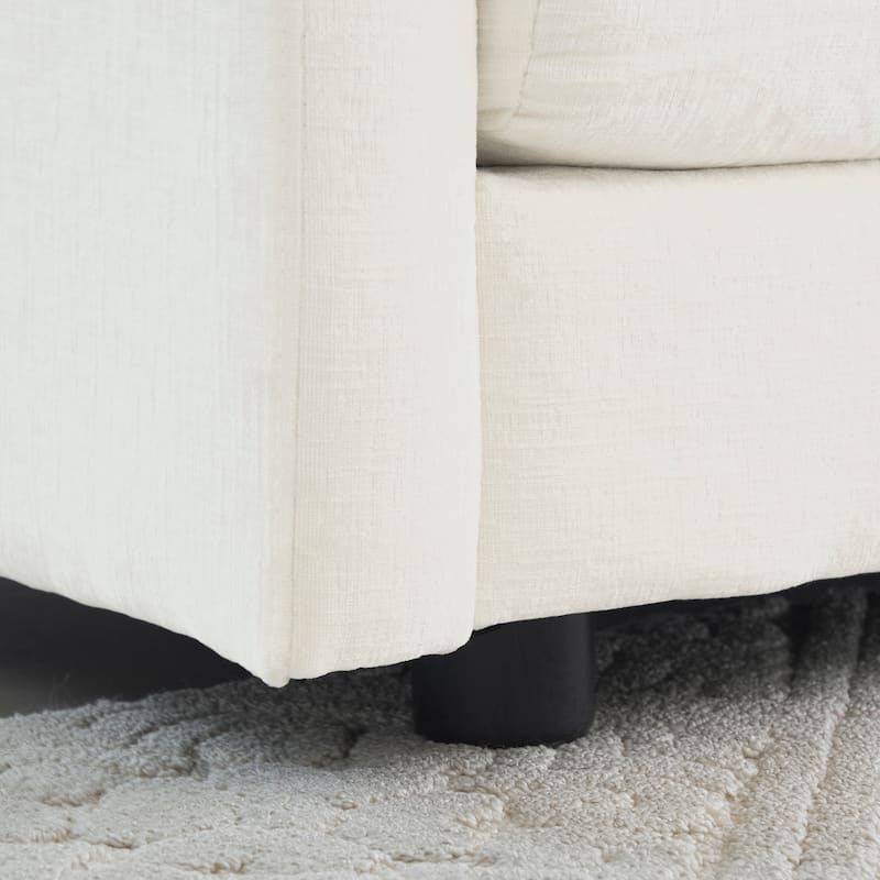 GDFStudio - Fiona Chenille Single Seat Sofa with Modular Flexibility and Plush Comfort