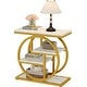 preview thumbnail 21 of 60, Small 3-tier Living Room End Tables And Side Tables with Metal Frame