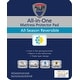 preview thumbnail 2 of 6, All-In-One All Season Reversible Cooling & Warming Fitted Mattress Pad - White