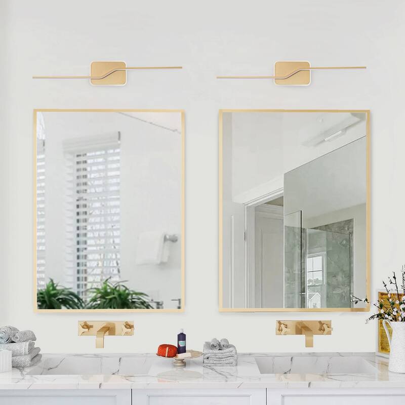 Modern LED Dimmable Vanity Light Over Mirror for Bathroom Lighting