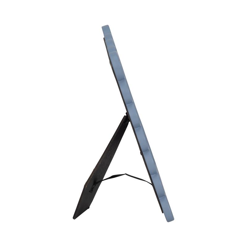 Resin Scallop Edge Photo Frame - Blue