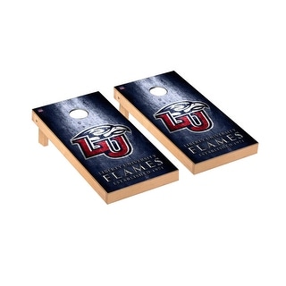 Liberty Flames Museum Cornhole Board Set