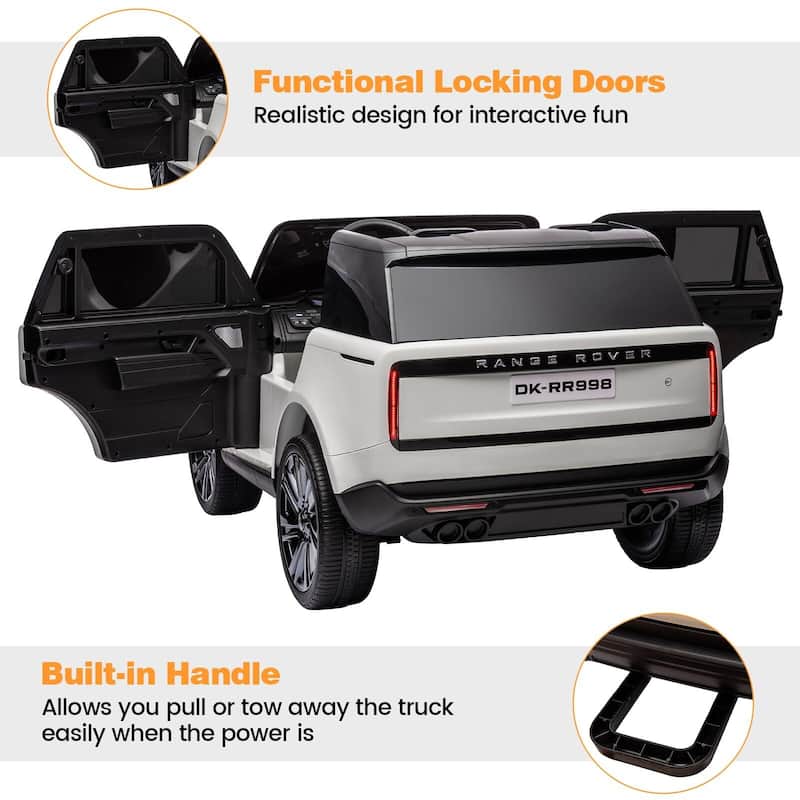 24V Kids Ride on Truck Car 2 Seater