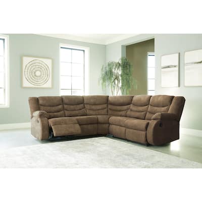 Signature Design by Ashley Partymate 2-Piece Reclining Sectional - 99"W x 99"D x 40"H