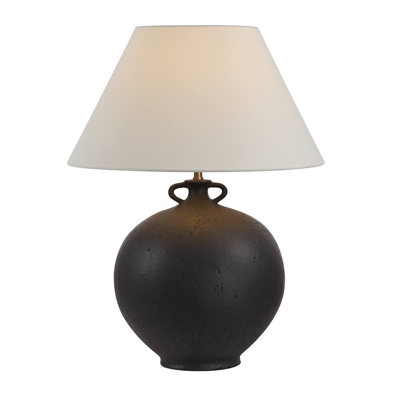 Renwil Alicia 24.5" Height Table Lamps, Antique Black