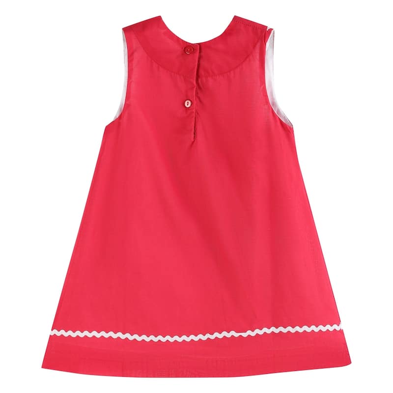 Lil Cactus Red Pompom Christmas Tree Dress