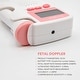 preview thumbnail 2 of 2, SpringBud FD-200B Fetal Doppler Hearbeat Monitor FDA Cleared - Pink