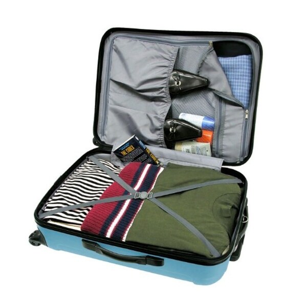 travelers choice hard shell luggage