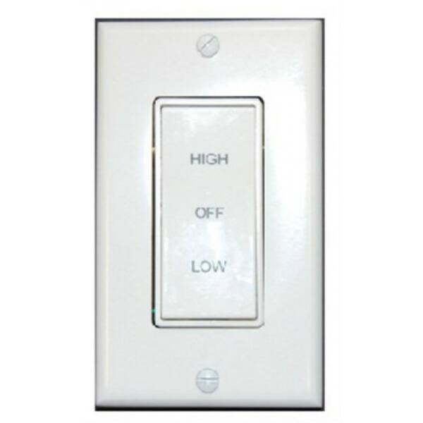 Air Vent 58030 Wall Switch Tctl2ro 2 Speed