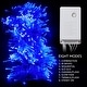 preview thumbnail 9 of 14, 9.8" × 9.8" 320 LED Fairy String Light 8 Lighting Modes for Festival Party Window Decoration