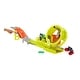 preview thumbnail 2 of 3, Hot Wheels Monster Trucks Charge & Chase Challenge Track Set - Yellow