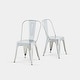 preview thumbnail 8 of 116, Industrial Metal 18 Inch Stackable Dining Chair Set