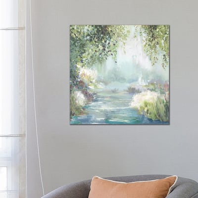 iCanvas "Sunny Forest Path" by Allison Pearce Canvas Print