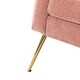 preview thumbnail 12 of 53, Hyperboreüs Upholstery Accent Armchair with Tufted Back by HULALA HOME