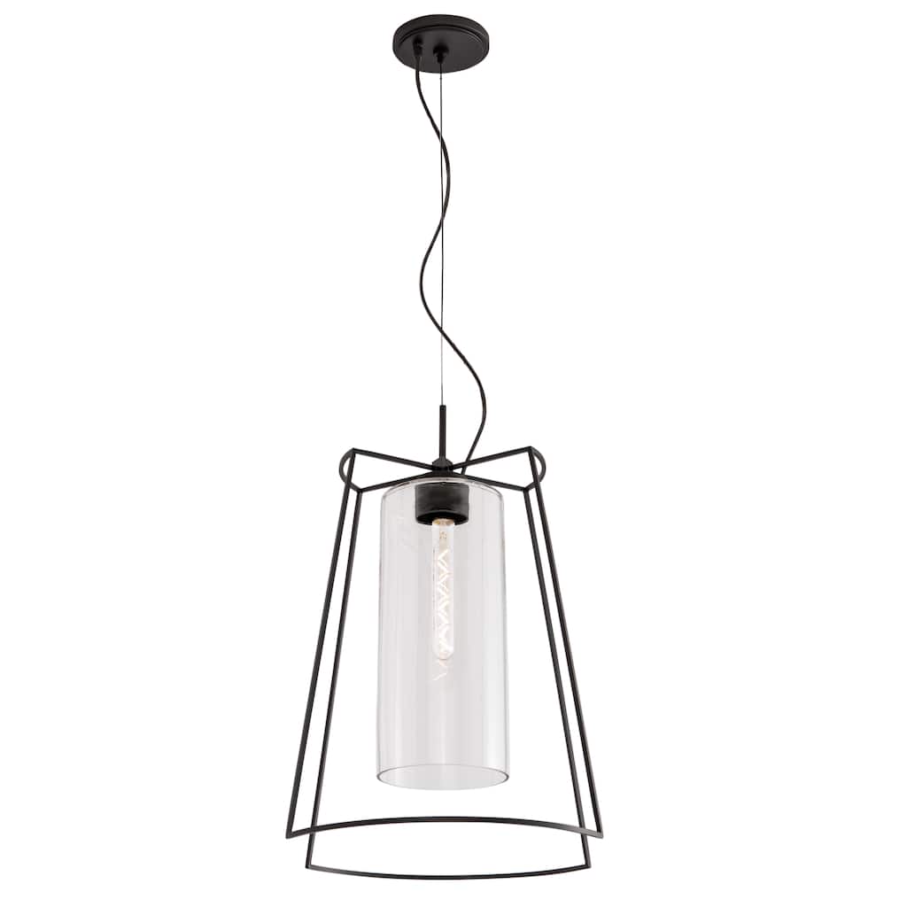 Cere 14.25-inch Wide 1-Light Pendant - 14.25in W x 14.25in D x 20in H