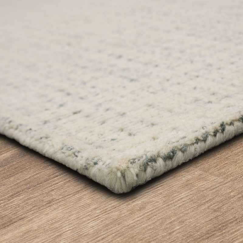 Karastan Rugs Oglethorpe Ivory Aqua Area Rug
