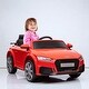 preview thumbnail 21 of 24, 6V Licensed Audi TT RS Kids Electric Ride-On Car with Remote, Suspension, MP3 Player, Lights, Horn, for Ages 3-5