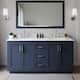 Option Dark Blue / White Quartz Top / Brushed Nickel