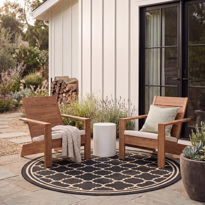 SAFAVIEH Courtyard Kristelle Indoor/ Outdoor Waterproof Patio Backyard Rug