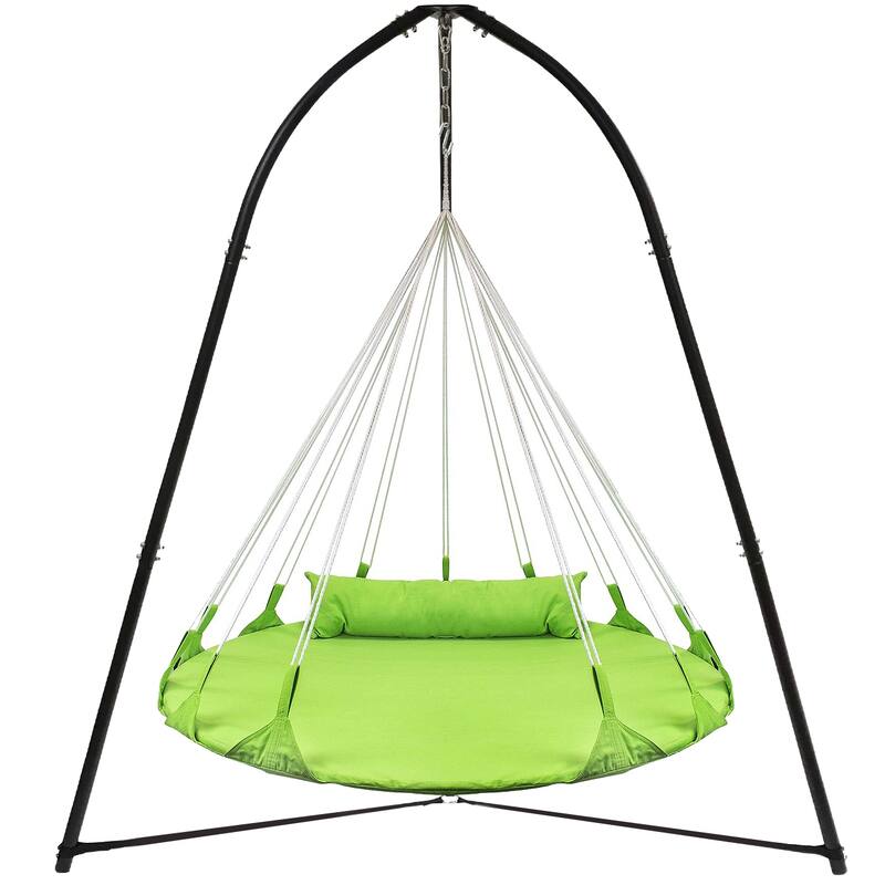 Tripod Hanging Chair Stand Frame for Hanging Chairs, Swings, Saucers, Loungers, Indoor/Outdoor Use (Chair not included)