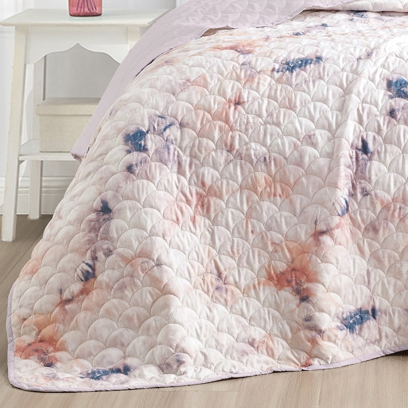 MarCielo 3 Piece Printed Quilt Set Lightweight Bedspread Set Darmon