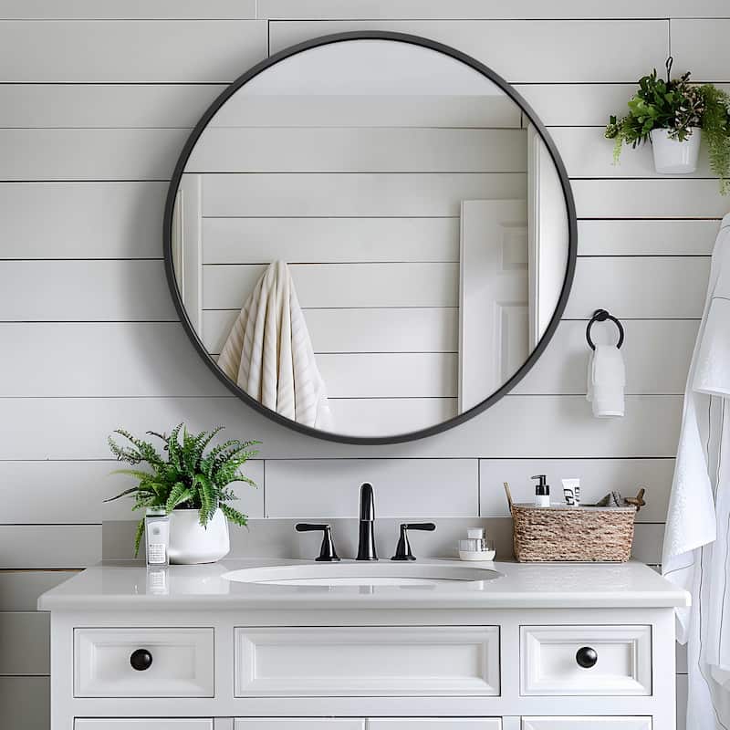 Surface Mount Medicine Cabinet with Mirror