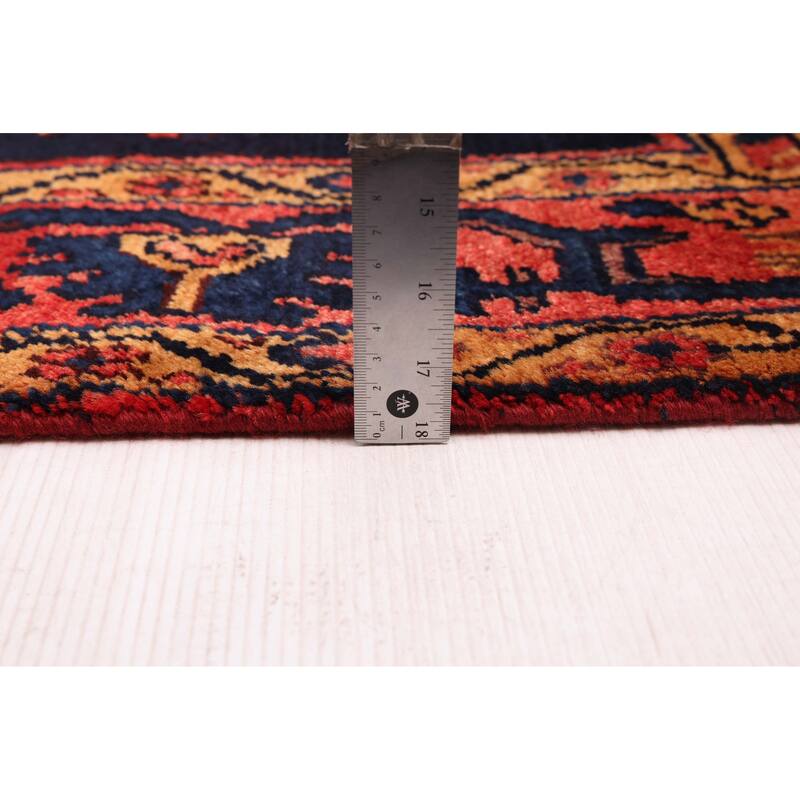 ECARPETGALLERY Hand-knotted Andelz Dark Navy Wool Rug - 3'5 x 7'1