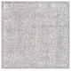 preview thumbnail 14 of 55, SAFAVIEH Handmade Abstract Jane Modern Viscose Rug 6' Square - Ivory/Black - Square