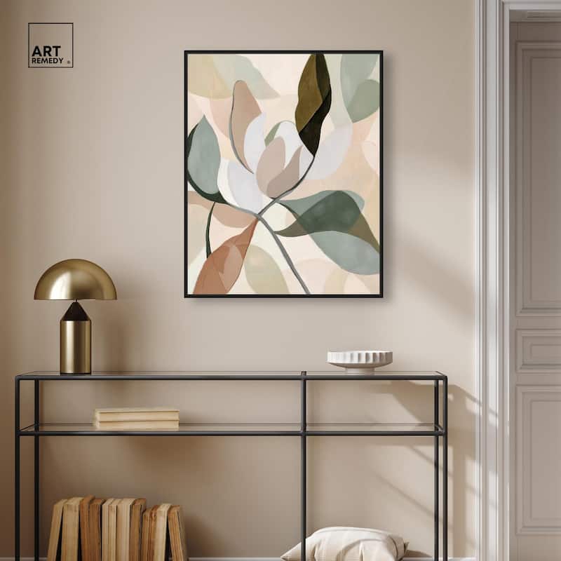 Leaf Prints II Canvas by Art Remedy