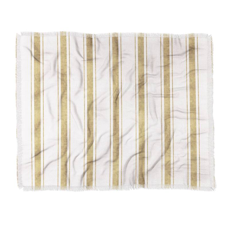 Holli Zollinger Aegean Jute Stripe Made To Order Throw Blanket Bed Bath & Beyond 36721881