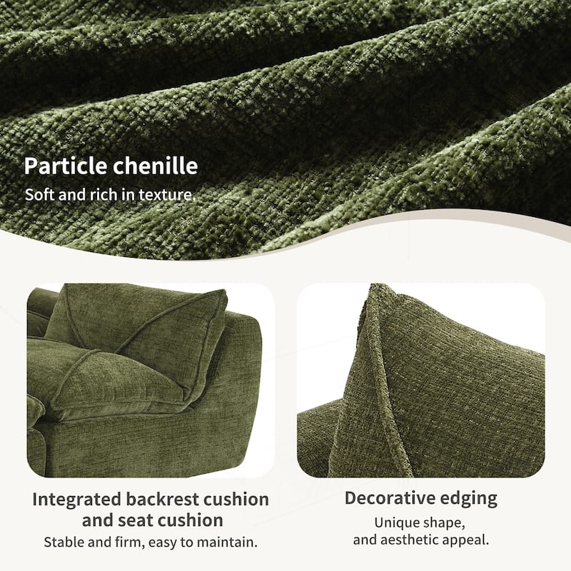 Comfortable Compressed Sofa with Versatile Design and Premium Materials