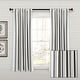 preview thumbnail 73 of 85, Lush Decor Farmhouse Stripe Yarn Dyed Cotton Window Curtain Panel Pair
