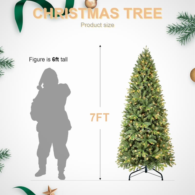 Pre-lit Artificial Christmas Tree - N/A