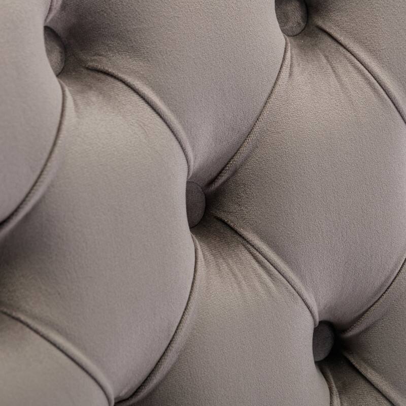 Contemporary Velvet Upholstered Dining Chair Set of 6