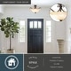 preview thumbnail 2 of 6, Monrovia 17-in W Dual Mount Semi Flush Ceiling Light or Pendant