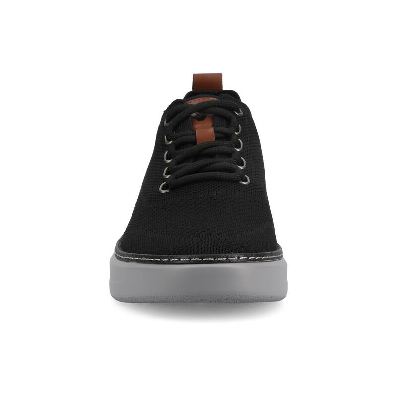 Vance Mens Norris Medium and Wide Width Lace-up Casual Knit Sneaker