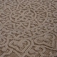 preview thumbnail 5 of 5, LOOM & LUXE Collection Beige/Medallion Indoor/Outdoor Area Rug