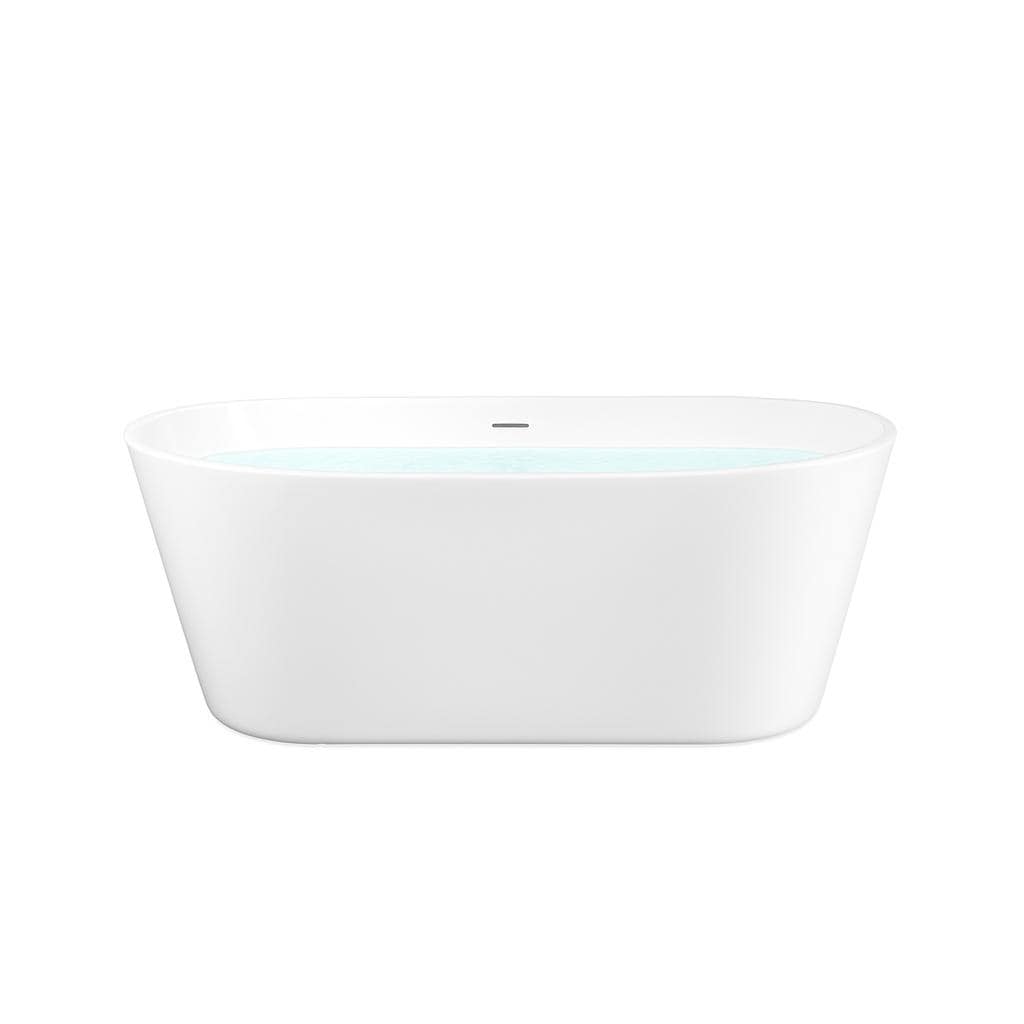 KBV 67'' x 31" Freestanding Soaking Acrylic Bathtub GTBT0007 - 67"