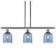 Option Brushed Satin Nickel / Princess Blue